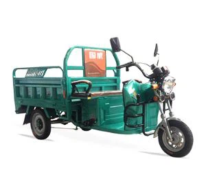 Trehjulet motorcykel indlæsning af varer